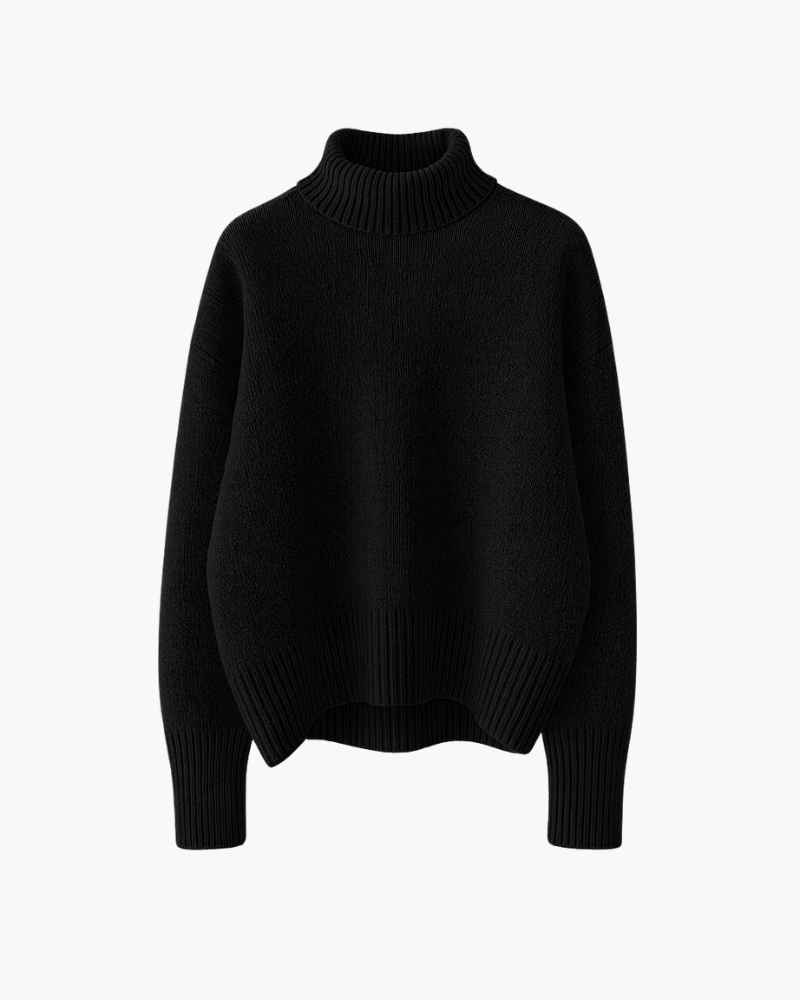 CUCITO™ | MAGLIONE MORBIDO CON COLLO ALTO