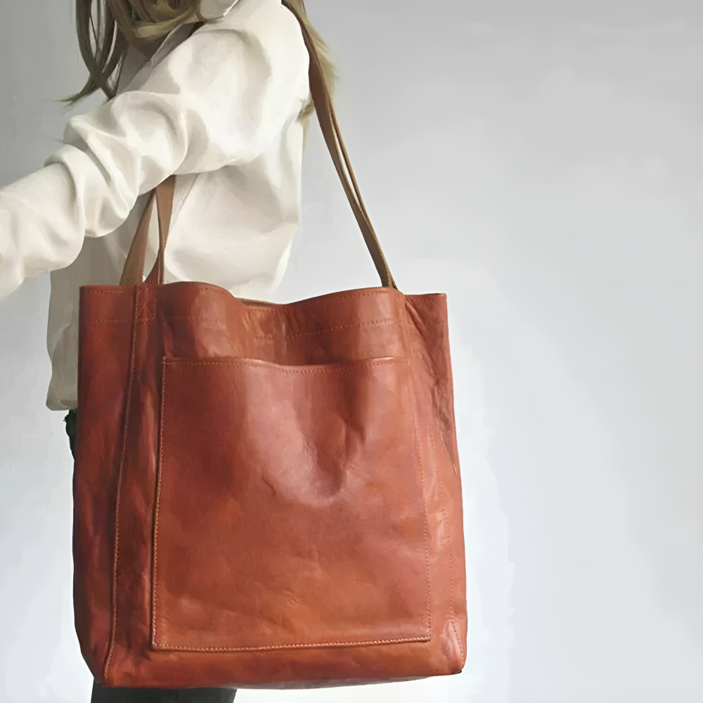 LORENNA™ | BORSA IN PELLE MODERNA ED ELEGANTE