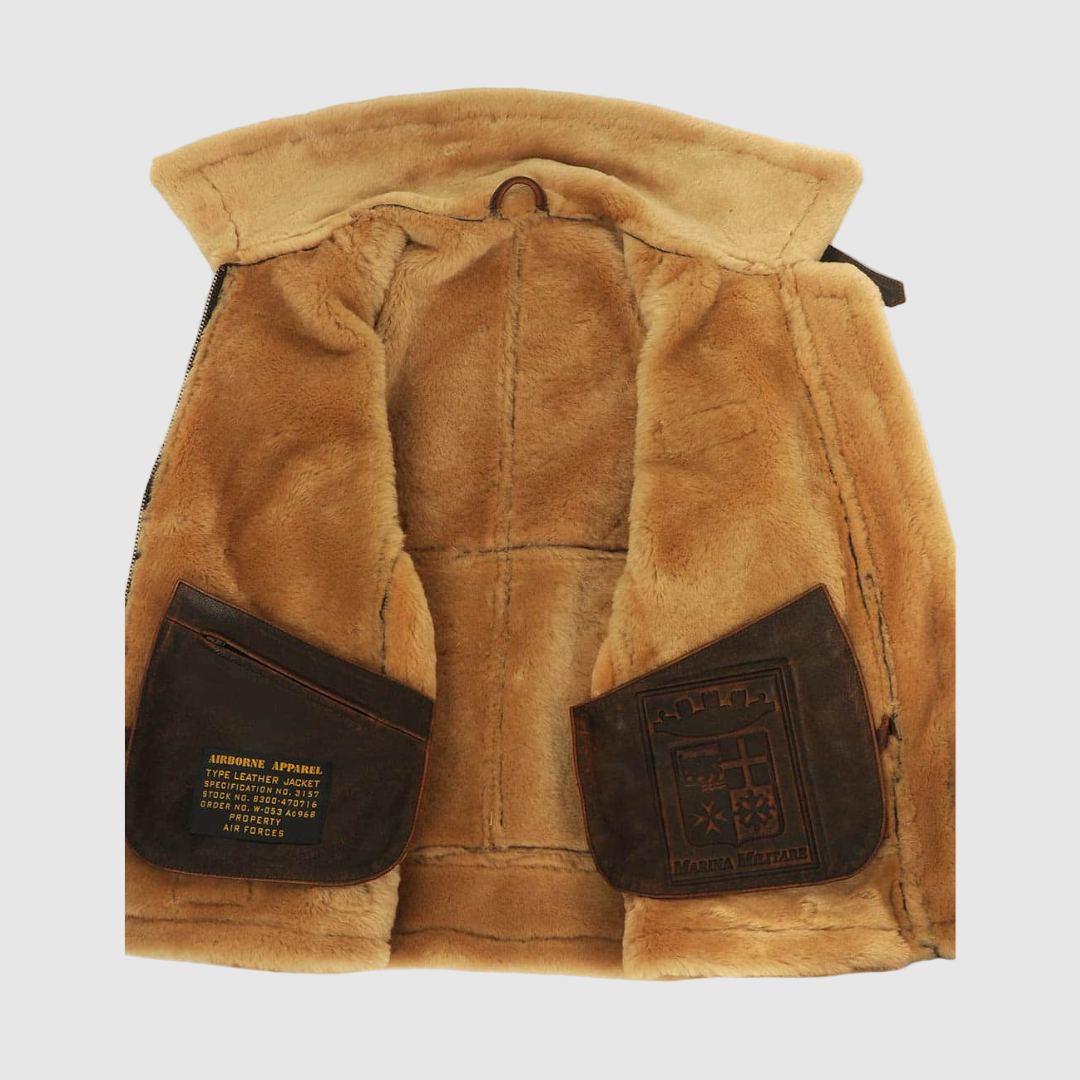 SESTO™ | GIACCA AVIATORE IN PELLE