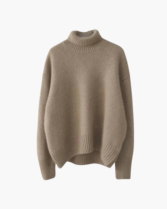 CUCITO™ | MAGLIONE MORBIDO CON COLLO ALTO