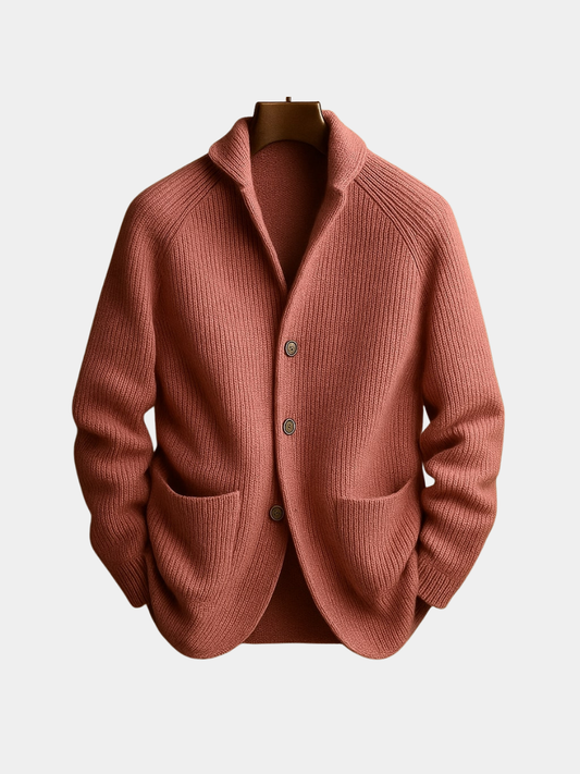 COSTARI™ | CARDIGAN IN LANA A RIGHE